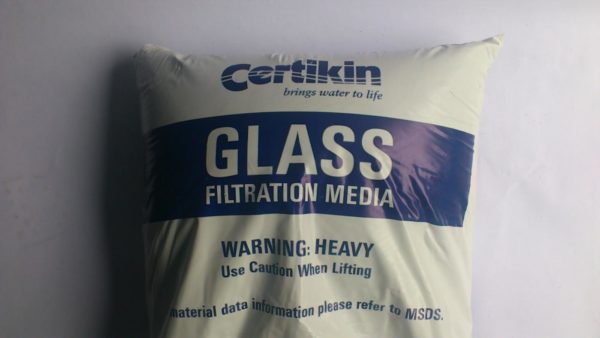 Filterglas (Eco Glass Filter Media) zak 25 kg type 1 (fijn) -0