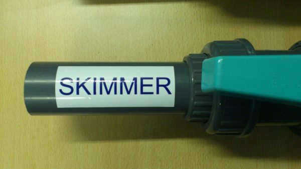 Zwembad sticker "SKIMMER" (geen verzendkosten)-0
