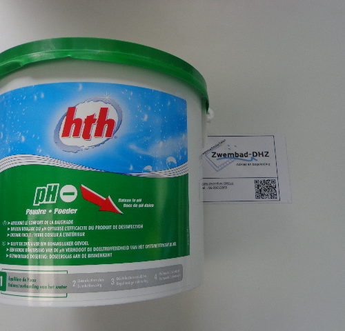 Featured image for “HTH pH minus poedervorm / 5 kg”