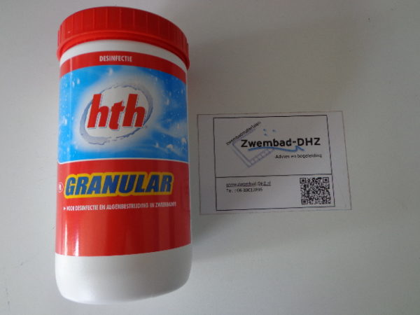 HTH chloorgranulaat 65% / 1 kg (anorganisch) -0